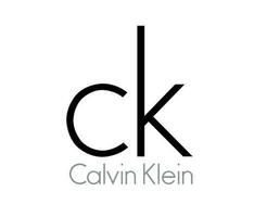 calvin klein logo marque vêtements symbole avec Nom conception mode vecteur illustration