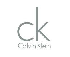 calvin klein logo marque vêtements symbole avec Nom gris conception mode vecteur illustration