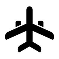 conception d'icône d'avion vecteur