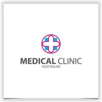 médical clinique se soucier logo prime élégant modèle vecteur eps dix