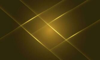 abstrait d'or lumière ligne traverser luxe conception Contexte vecteur