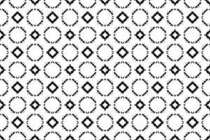 sans couture batik motif, géométrique tribal motif, il ressemble ethnique bohème, aztèque style, ikat style.luxe décoratif en tissu noir et blanc sans couture modèle pour célèbre bannières. vecteur