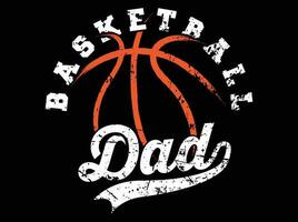 basketball papa pro vecteur conception pour t chemise et affiche conception.