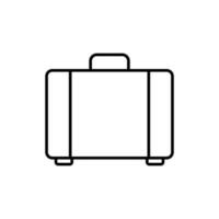valise icône vecteur conception modèles