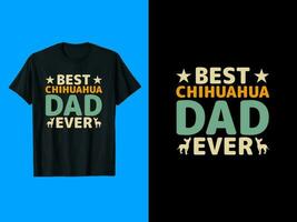 papa, grand-père, papa T-shirt conception vecteur