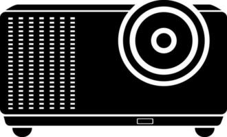 projecteur icône vecteur illustration