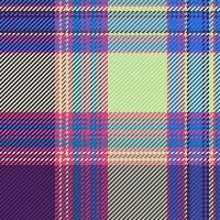 tartan sans couture vérifier. texture plaid vecteur. Contexte en tissu modèle textile. vecteur