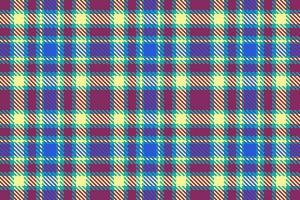 vérifier en tissu tartan. textile Contexte plaid. sans couture modèle texture vecteur. vecteur