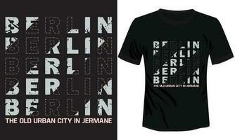 coloré Brooklyn Nouveau york ville vecteur T-shirt illustration dans noir Contexte