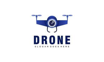 drone logo modèle illustration vecteur