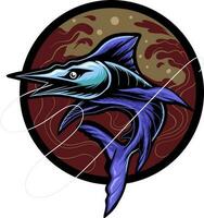 barracuda poisson vecteur illustration