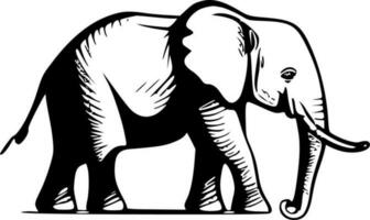 l'éléphant - haute qualité vecteur logo - vecteur illustration idéal pour T-shirt graphique