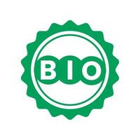 bio produit vert autocollants, Étiquettes, Mots clés, Icônes. vecteur