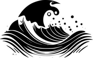 vagues - haute qualité vecteur logo - vecteur illustration idéal pour T-shirt graphique