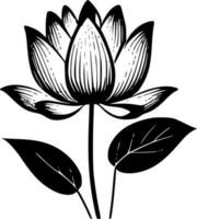 lotus fleur - haute qualité vecteur logo - vecteur illustration idéal pour T-shirt graphique