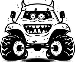 monstre un camion - haute qualité vecteur logo - vecteur illustration idéal pour T-shirt graphique