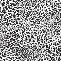 iconique léopard schumacher tissu.leapard peau sans couture modèle. vecteur