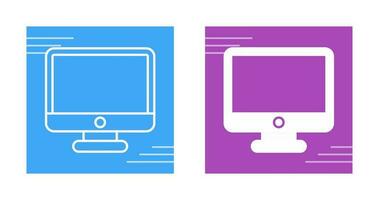 icône de vecteur de moniteur