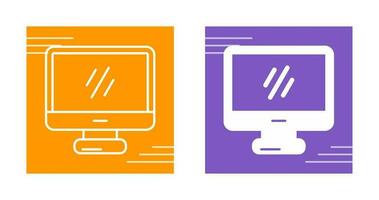 icône de vecteur de moniteur