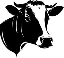 peau de vache - minimaliste et plat logo - vecteur illustration