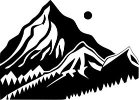 montagnes - haute qualité vecteur logo - vecteur illustration idéal pour T-shirt graphique