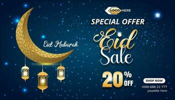 eid vente bannière modèle conception arrière-plan, eid vente bannière modèle, eid vente vecteur