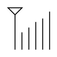 icône de vecteur de signaux