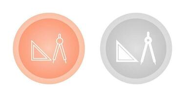 icône de vecteur d'outils de géométrie