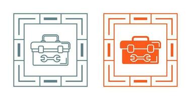 icône de vecteur de boîte à outils