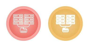 icône de vecteur de base de données