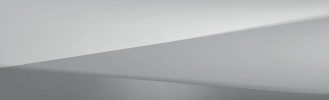 fond panoramique de vecteur blanc avec des lignes ondulées