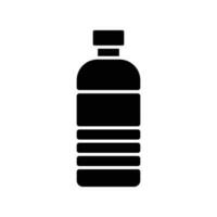 l'eau bouteille icône vecteur conception modèle Facile et moderne