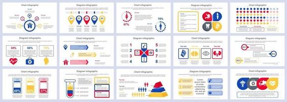 entreprise et finance infographie présentation diapositives modèle modèle de conception de vecteur