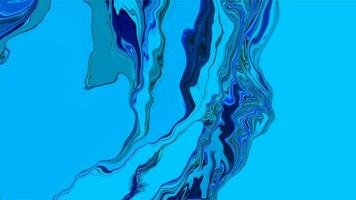l'eau ondulations. Contexte avec marbre texture. abstrait La peinture mélanger taches. bleu liquide peindre cette les flux. vecteur