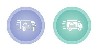 icône de vecteur de livraison de nourriture