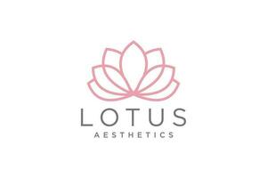 lotus fleur logo. vecteur conception modèle de lotus Icônes.