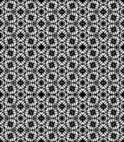 motif abstrait sans couture noir et blanc. arrière-plan et toile de fond. conception ornementale en niveaux de gris. vecteur