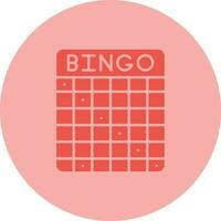 icône de vecteur de bingo