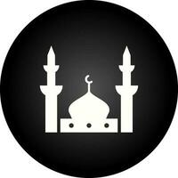 mosquée vecteur icône ensemble