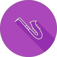 icône de vecteur de saxophone