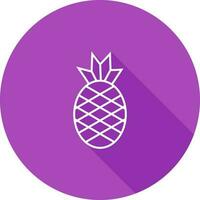 icône de vecteur d'ananas