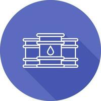 icône de vecteur de l'industrie pétrolière