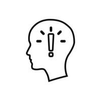 la créativité vecteur icône ensemble. idée en relation illustration signe collection. innovation symbole. génie logo.