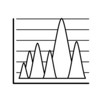 analytique icône vecteur ensemble. une analyse illustration signe collection. programme symbole.