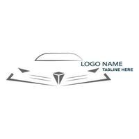 illustration vectorielle de logo de voiture vecteur