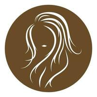 cheveux logo vecteur illustration