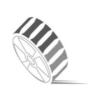 roue logo vecteur illustration