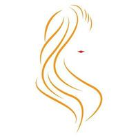 cheveux logo vecteur illustration