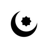 islamique symbole icône vecteur