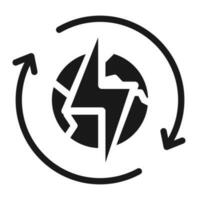 énergie icône signe symbole graphique vecteur illustration